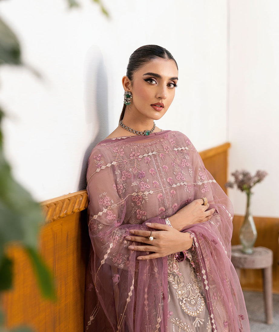 Ramsha Chevron Chiffon`25 Vol-10 D#1009