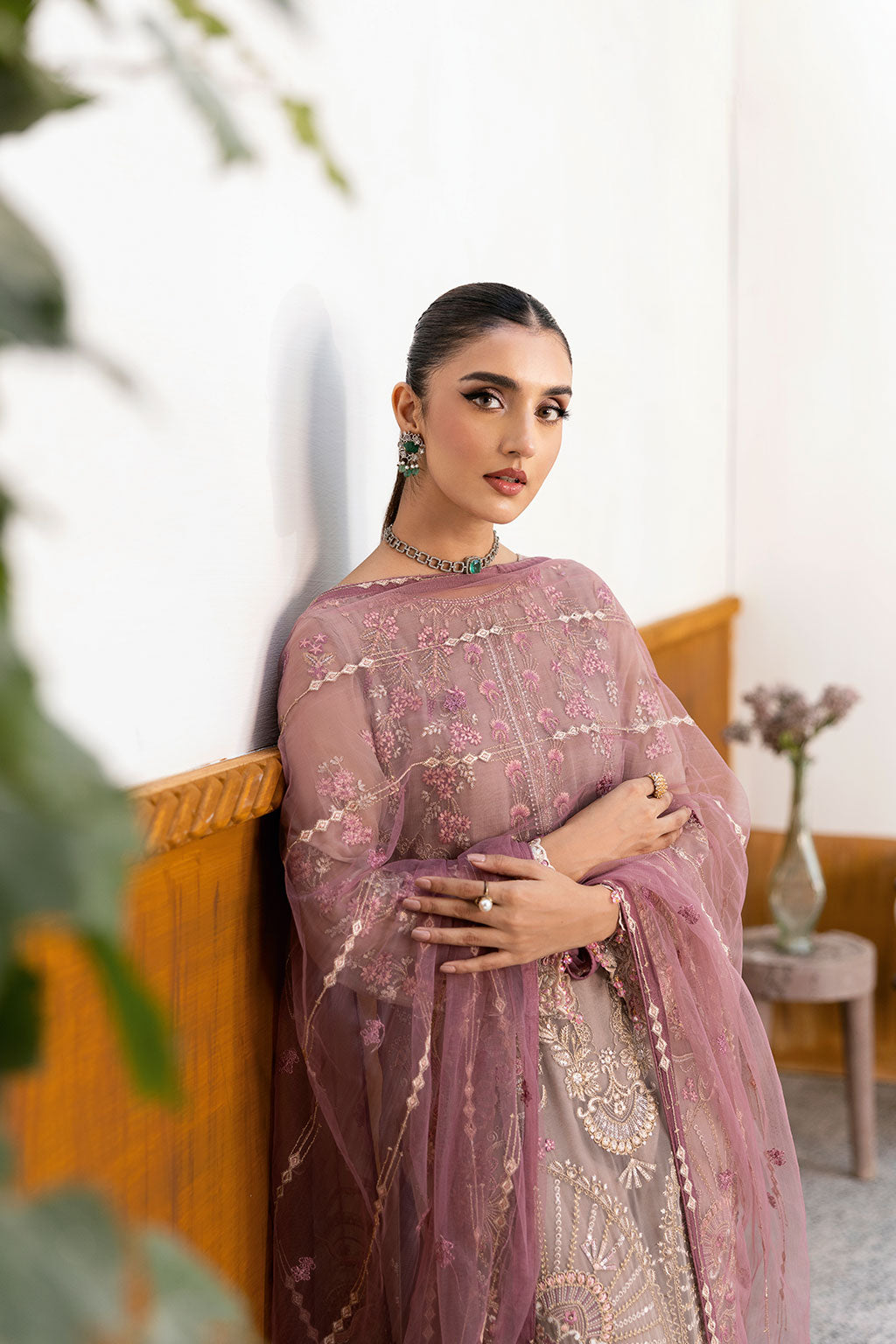 Ramsha Chevron Chiffon`25 Vol-10 D#1009