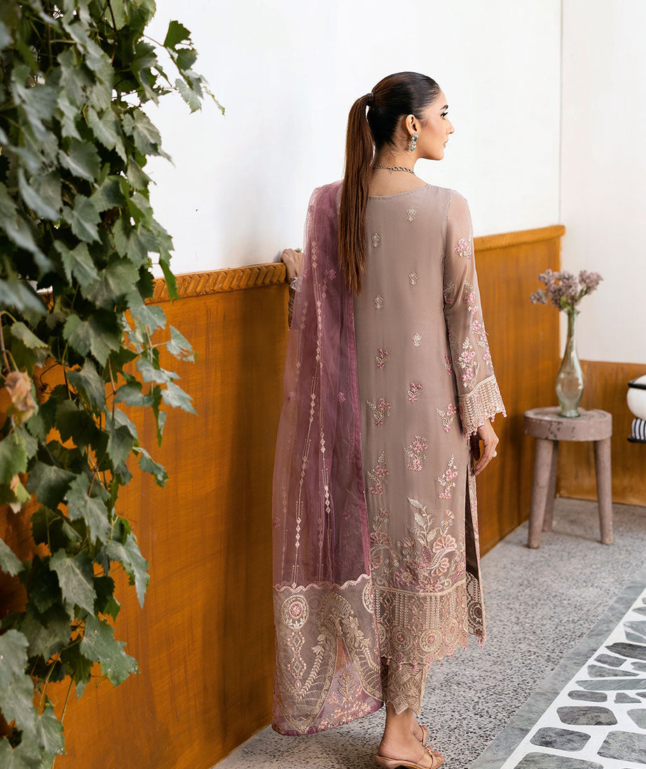 Ramsha Chevron Chiffon`25 Vol-10 D#1009