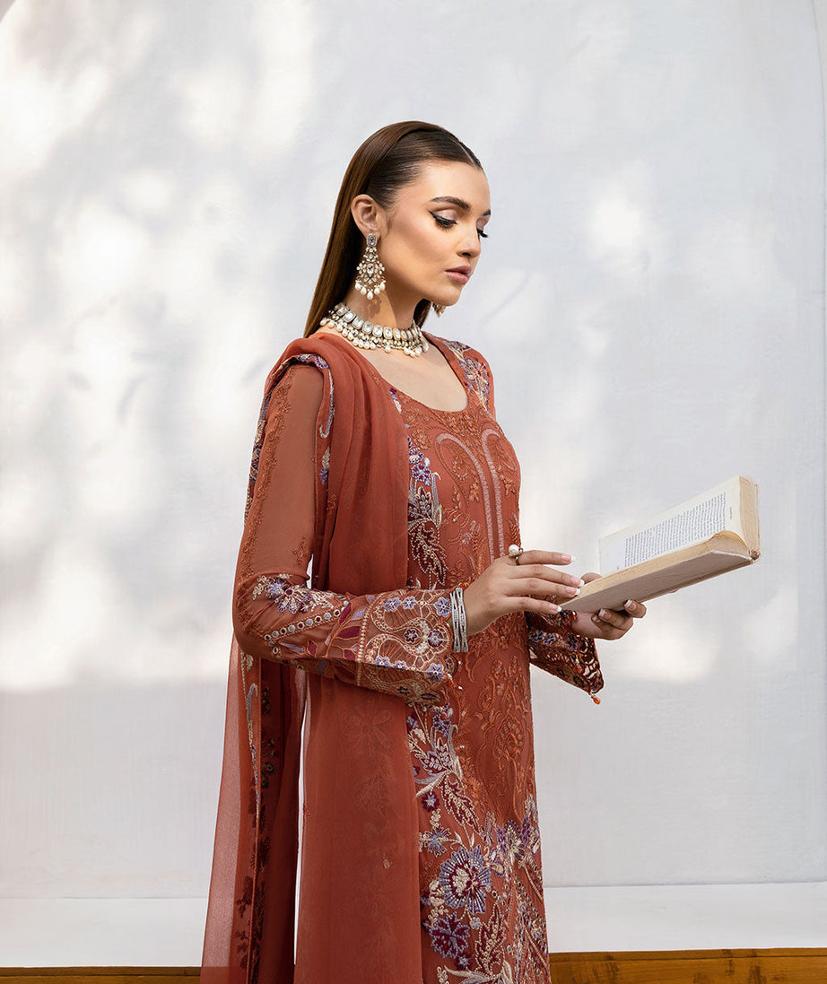 Ramsha Chevron Chiffon`25 Vol-10 D#1007