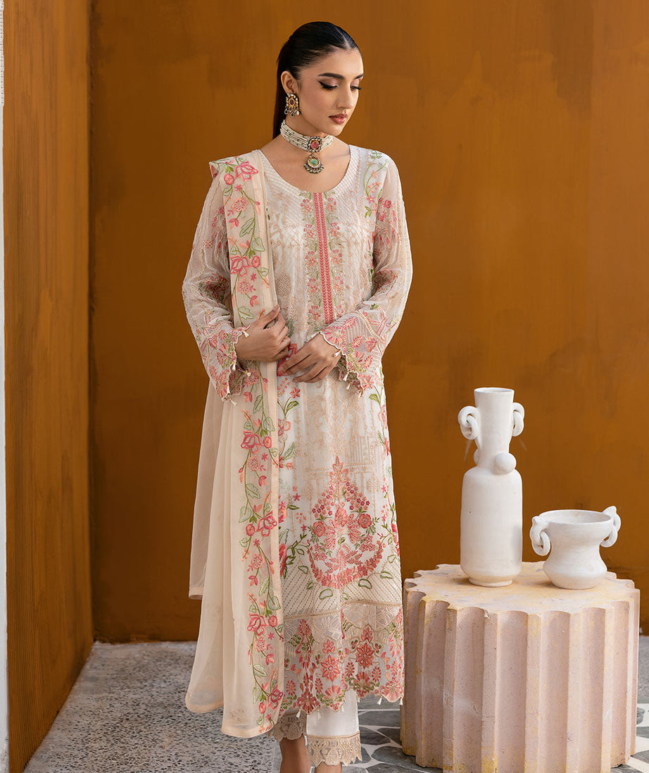 Ramsha Chevron Chiffon`25 Vol-10 D#1011