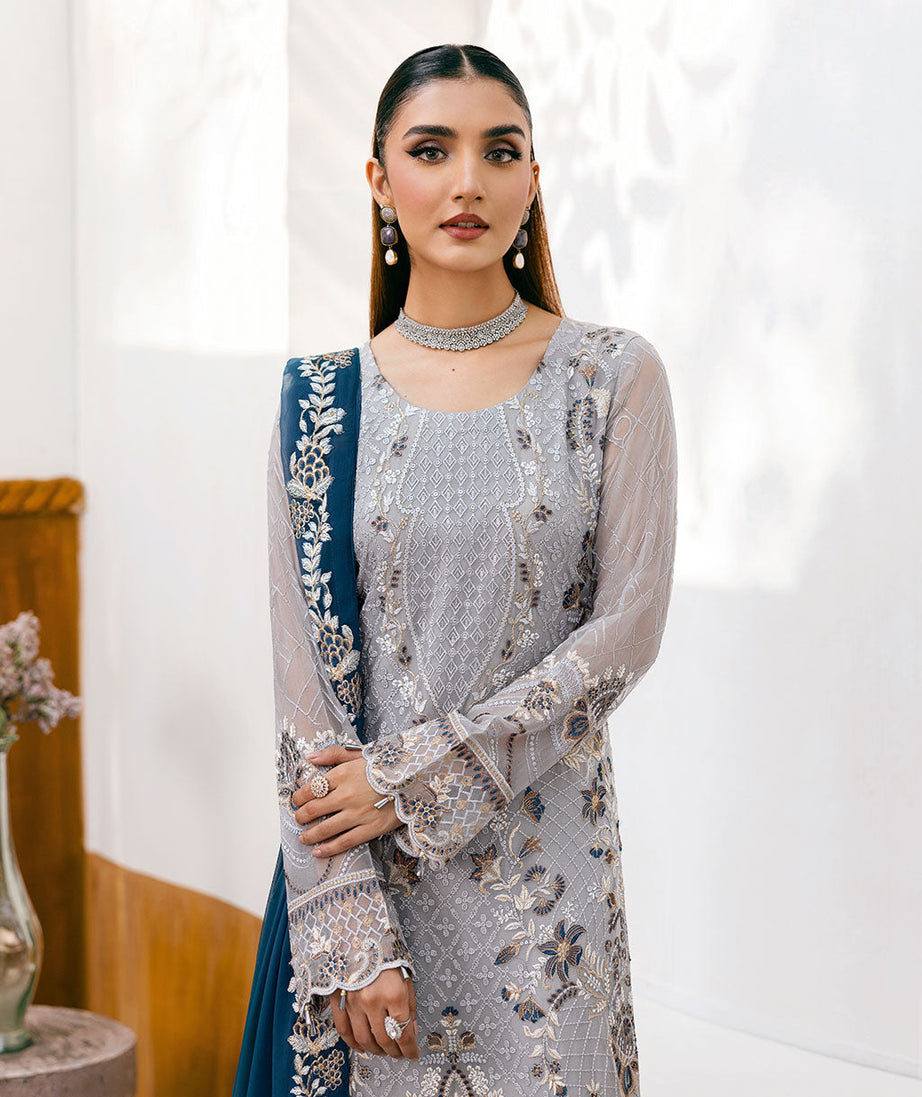 Ramsha Chevron Chiffon`25 Vol-10 D#1001