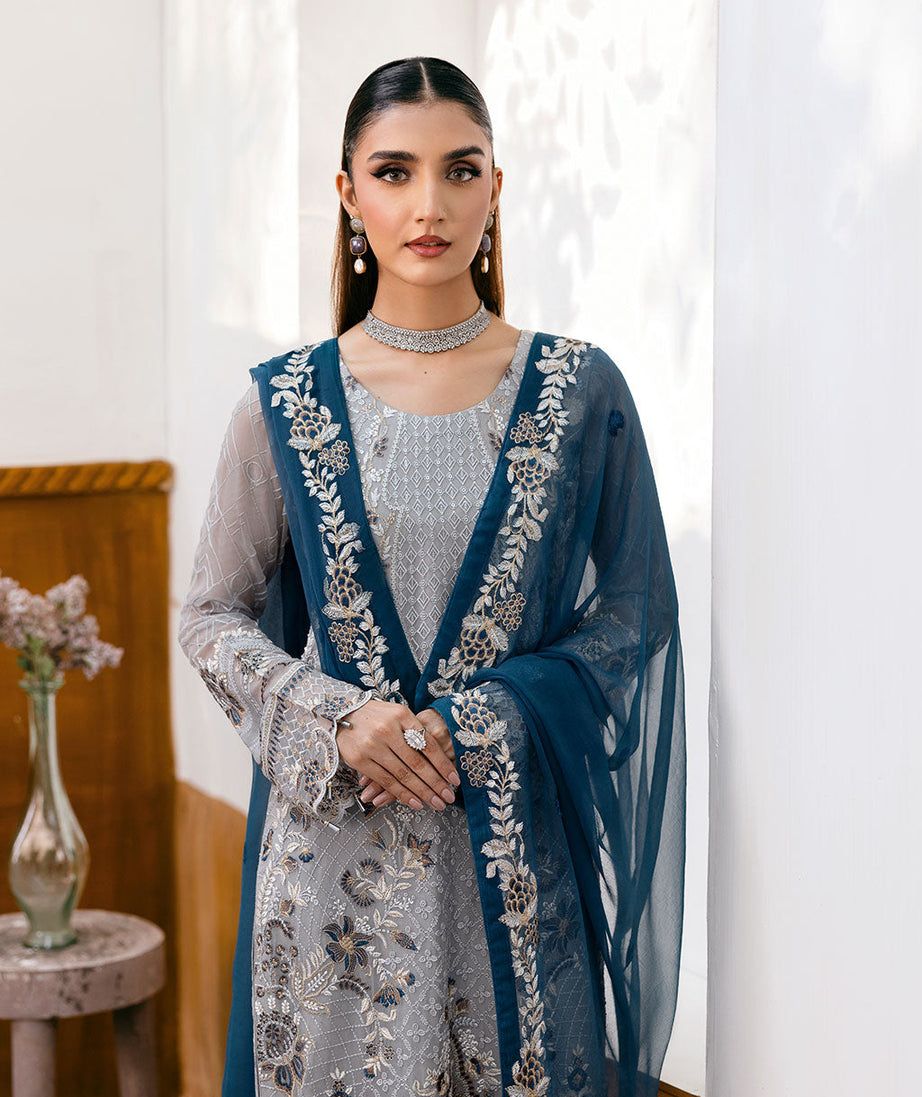 Ramsha Chevron Chiffon`25 Vol-10 D#1001