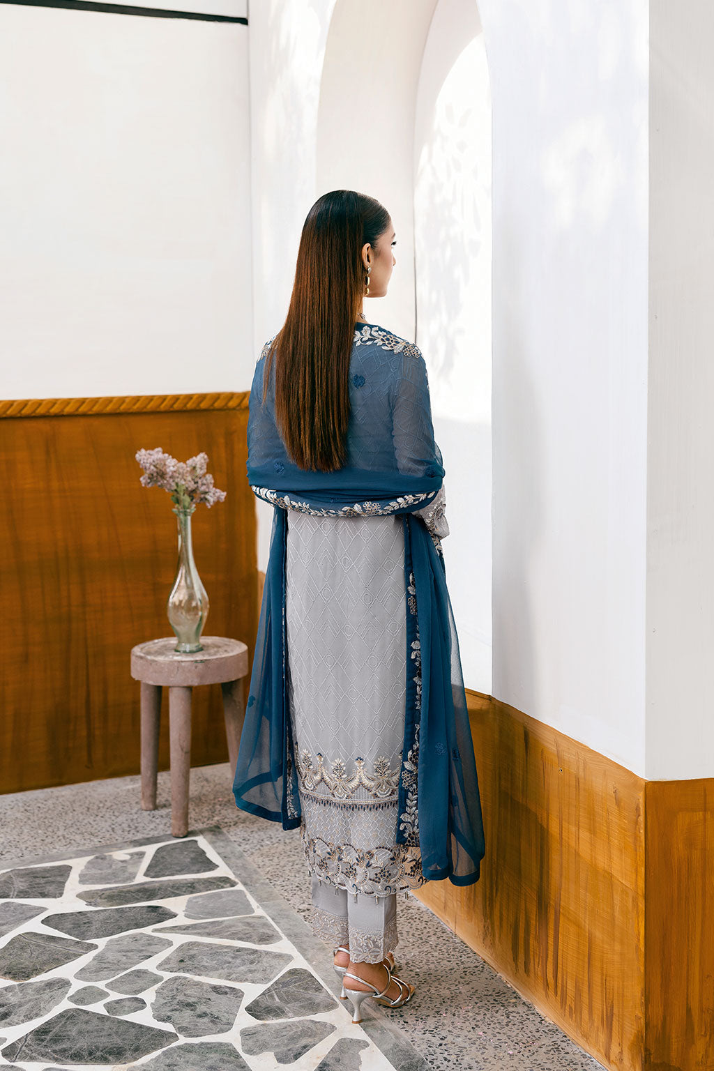 Ramsha Chevron Chiffon`25 Vol-10 D#1001