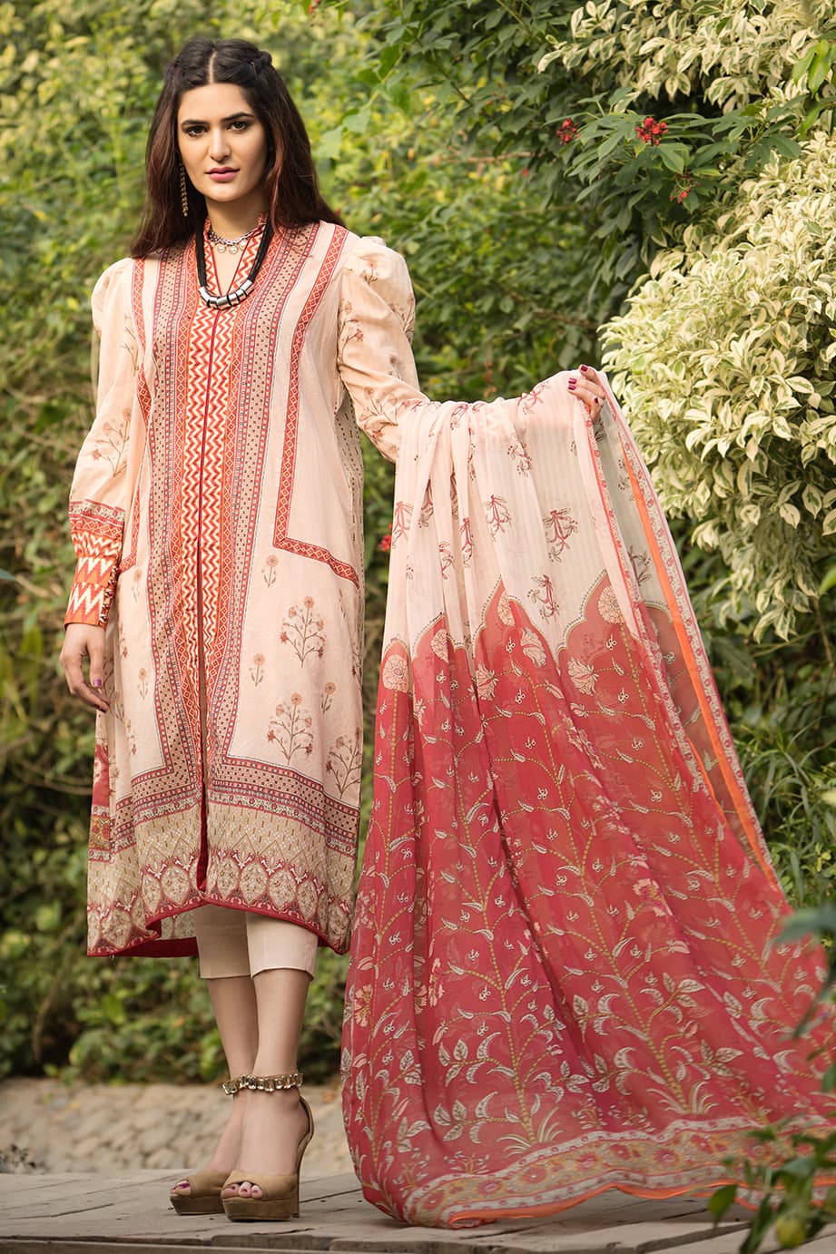 Jahnara Coral S/S Lawn'21 CJ4#09