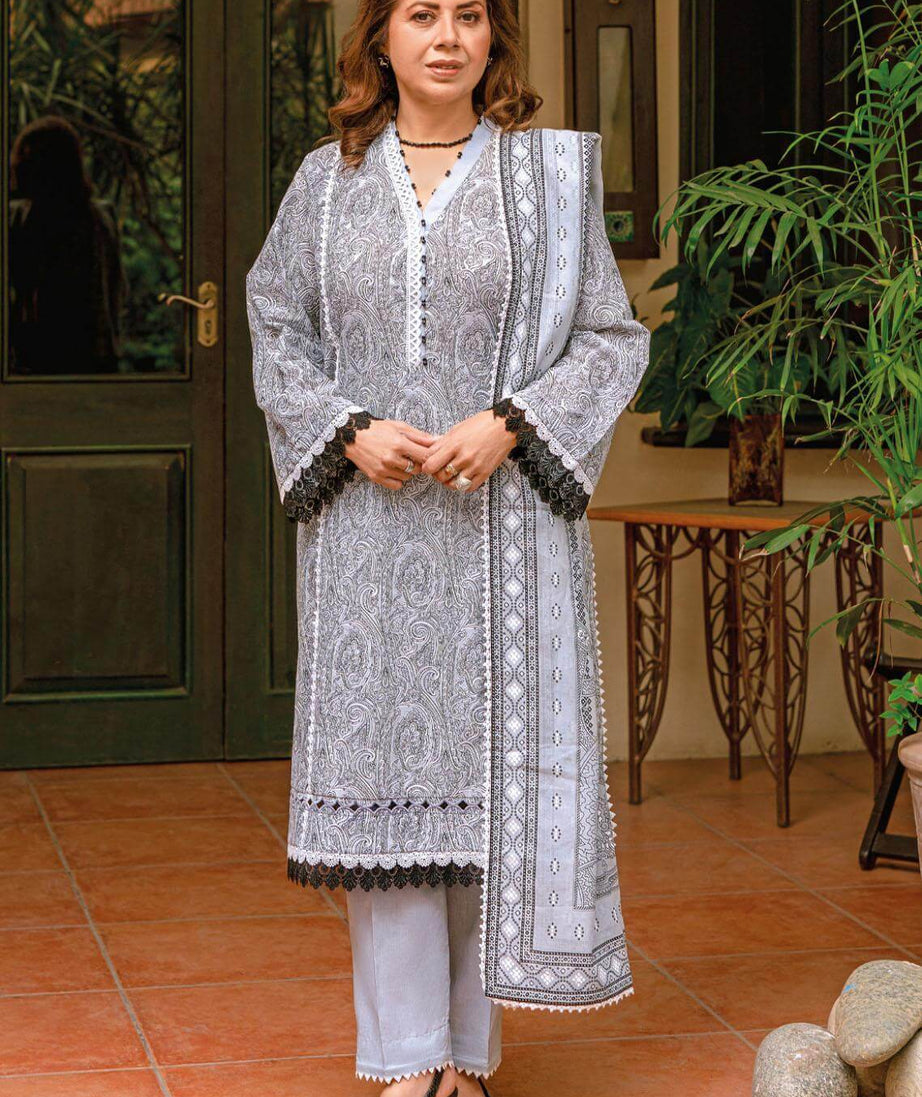 Gul Ahmed Lawn`23 CL#32182-B