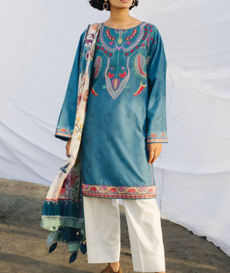 COCO by Zara Shahjahan Lawn'21 - D#8B