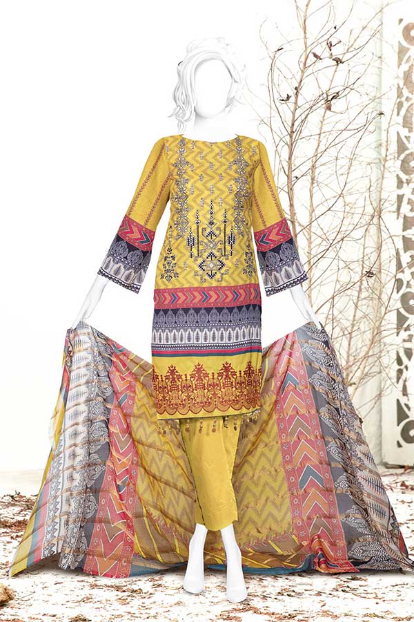 Chandni DP Emb Lawn'22 D#10