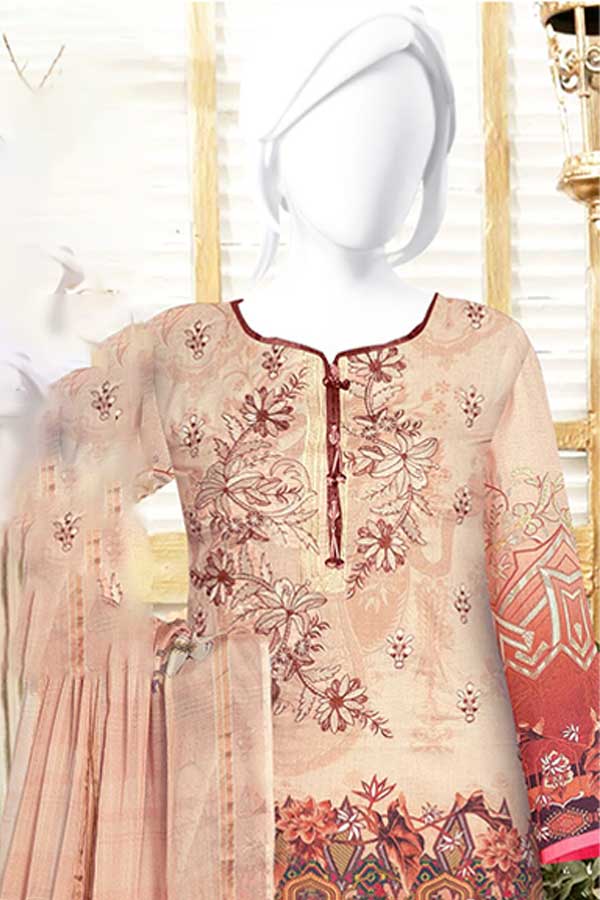 Chandni DP Emb Lawn'22 D#9