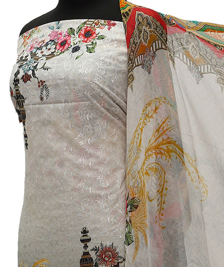 Chiken Kari Lawn Chiffon Dupatta`21 D#13-20