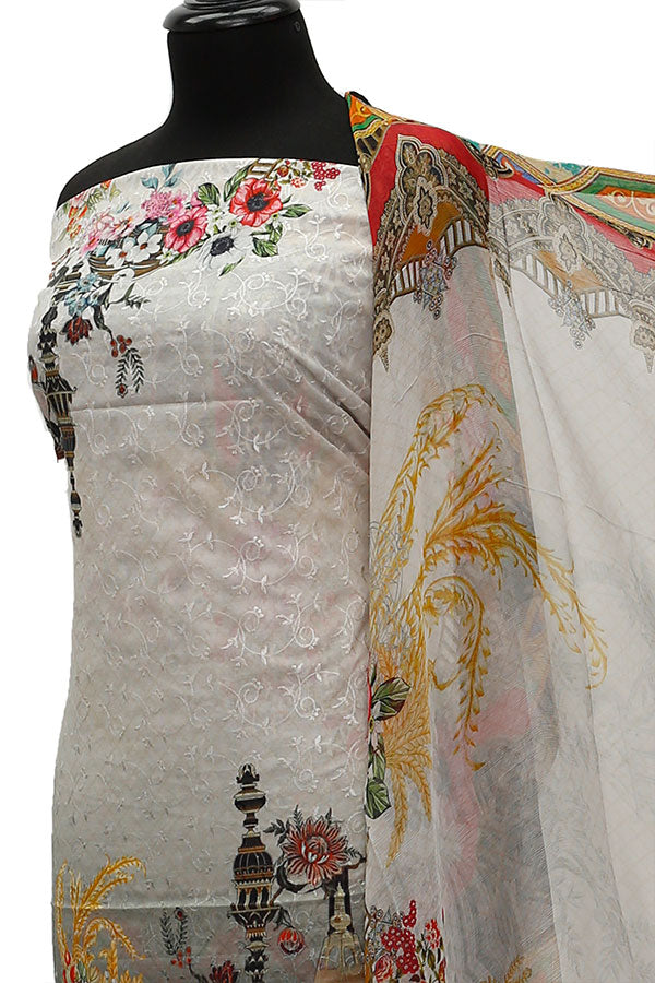 Chiken Kari Lawn Chiffon Dupatta`21 D#13-20