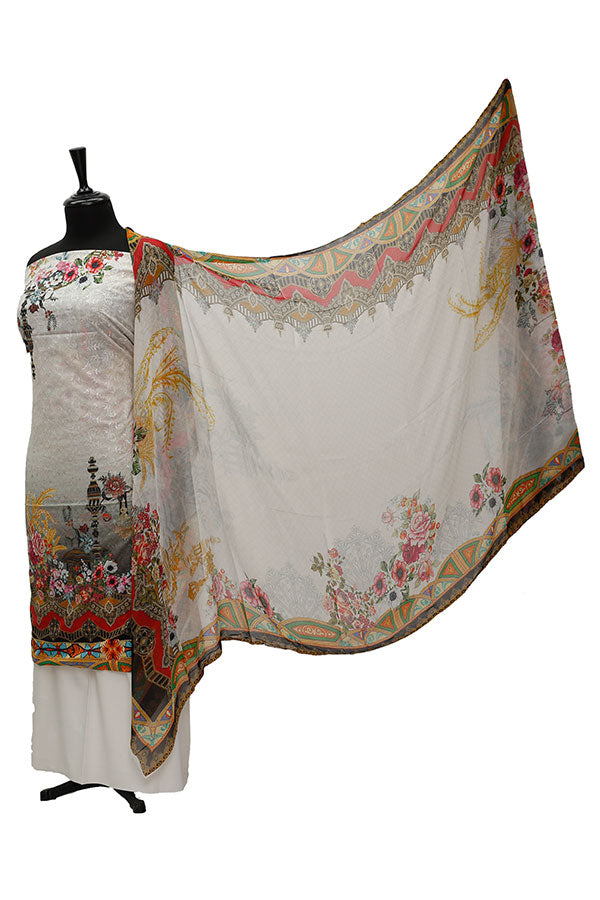 Chiken Kari Lawn Chiffon Dupatta`21 D#13-20
