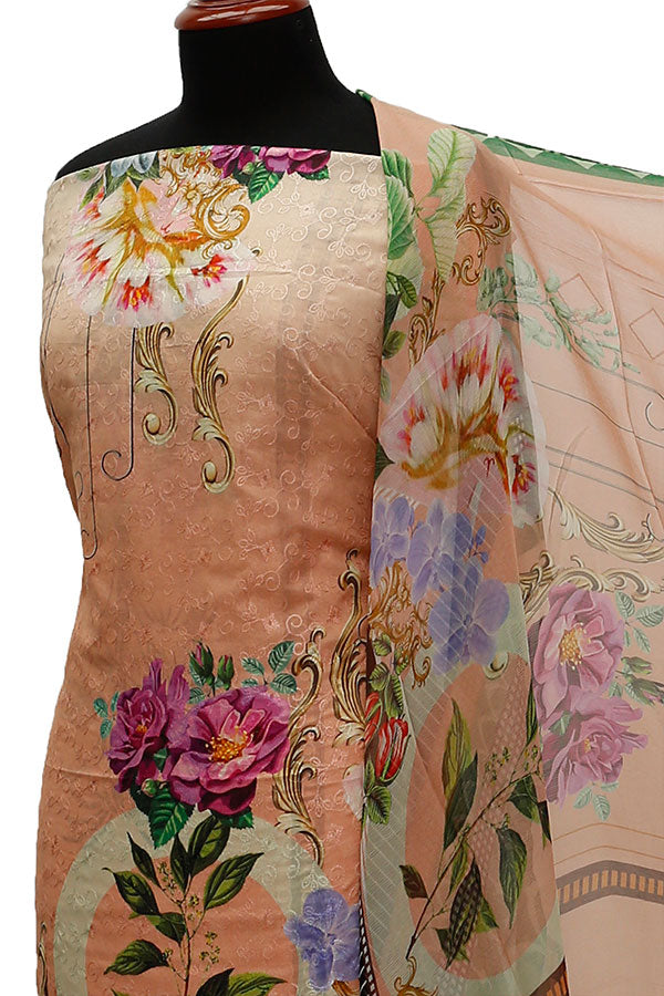 Chiken Kari Lawn Chiffon Dupatta`21 D#13-8