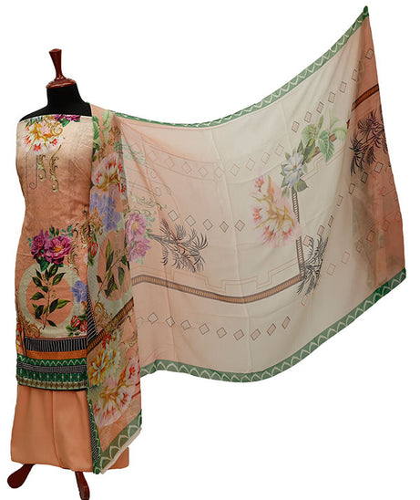 Chiken Kari Lawn Chiffon Dupatta`21 D#13-8