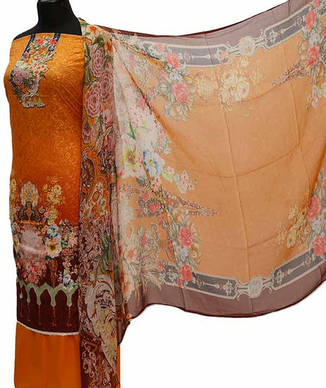 Chiken Kari Lawn Chiffon Duptt'21 D#12-11
