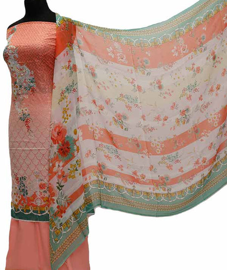 Chiken Kari Lawn Chiffon Duptt'21 D#12-14