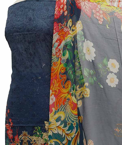 Chiken Kari Lawn Chiffon Duptt'21 D#12-15