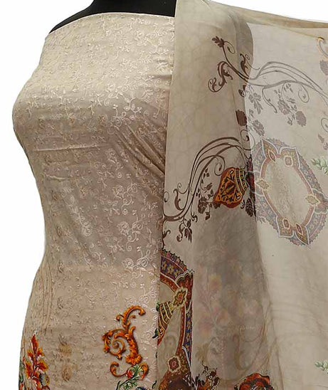 Chiken Kari Lawn Chiffon Duptt'21 D#12-16