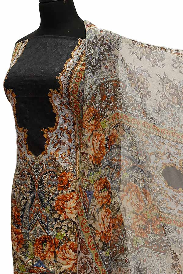 Chiken Kari Lawn Chiffon Duptt'21 D#12-21