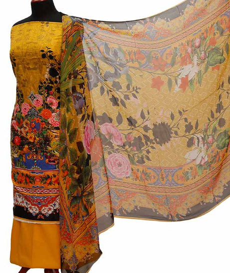 Chiken Kari Lawn Chiffon Duptt'21 D#12-25