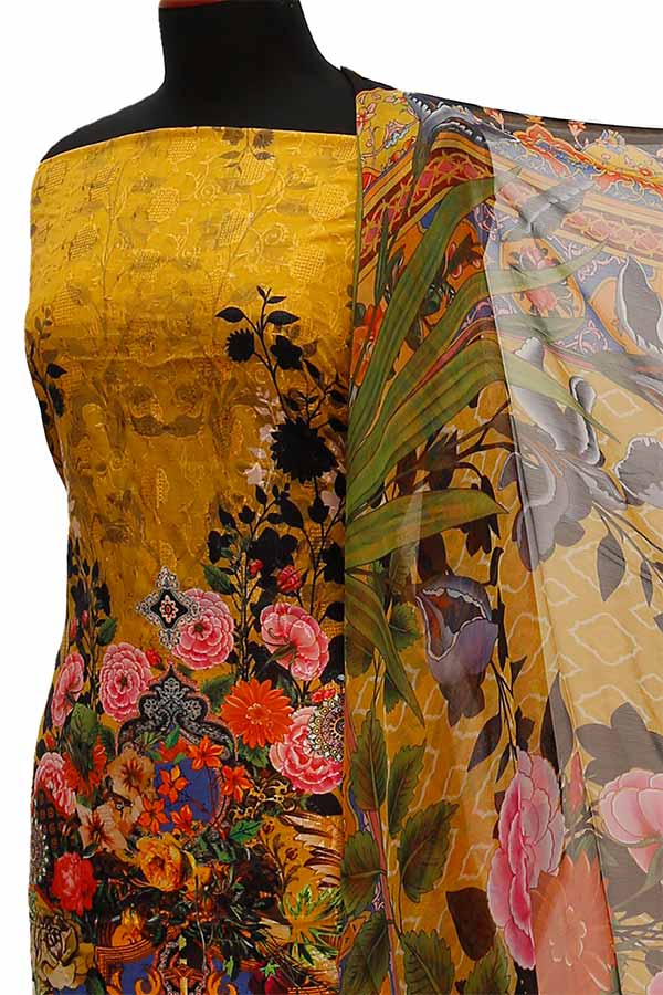 Chiken Kari Lawn Chiffon Duptt'21 D#12-25