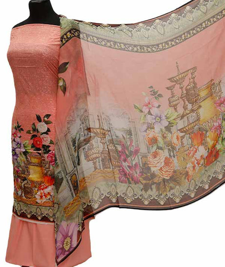 Chiken Kari Lawn Chiffon Duptt'21 D#12-26