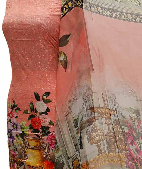 Chiken Kari Lawn Chiffon Duptt'21 D#12-26