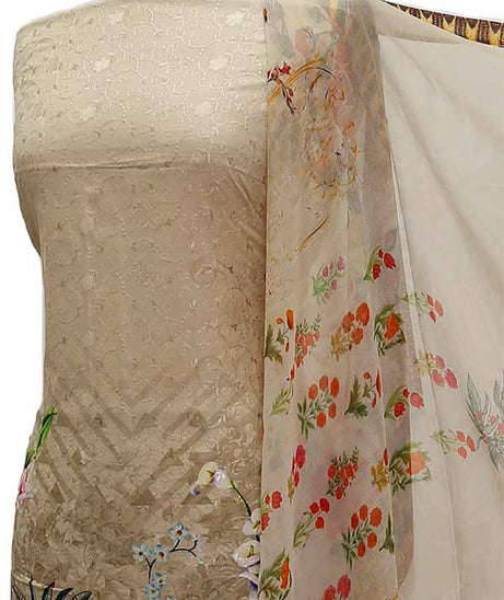 Chiken Kari Lawn Chiffon Duptt'21 D#12-32