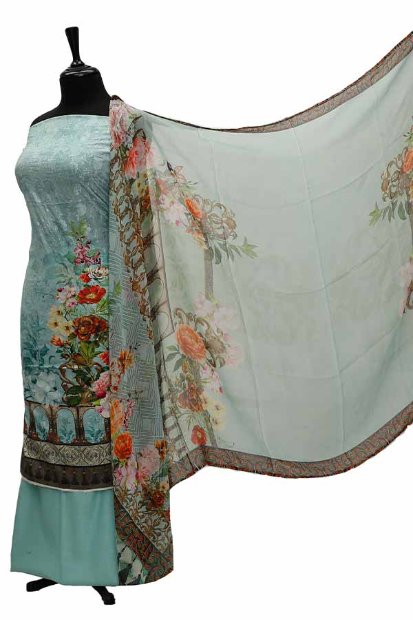 Chiken Kari Lawn Chiffon Duptt'21 D#12-35