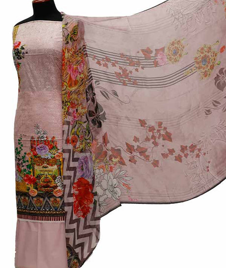 Chiken Kari Lawn Chiffon Duptt'21 D#12-9