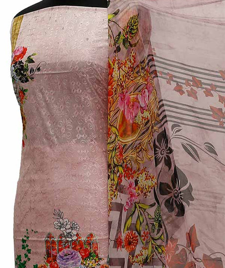 Chiken Kari Lawn Chiffon Duptt'21 D#12-9