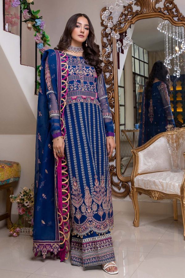 Chimmer Emb Chiffon`22 CHM#3 (Vol-1)