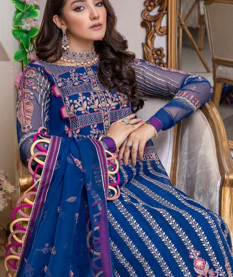 Chimmer Emb Chiffon`22 CHM#3 (Vol-1)