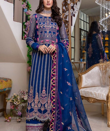 Chimmer Emb Chiffon`22 CHM#3 (Vol-1)