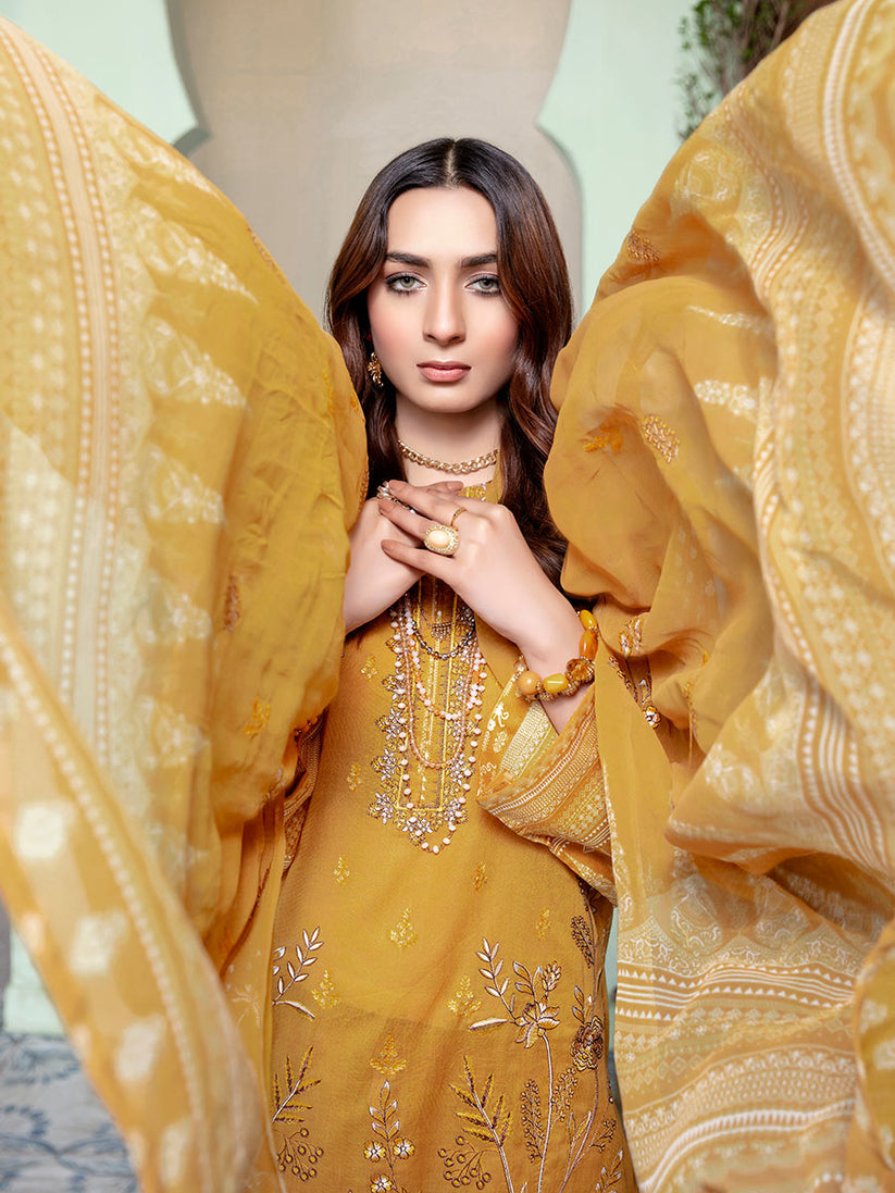 Aalaya Chunri Elegence Lawn`22 D#10