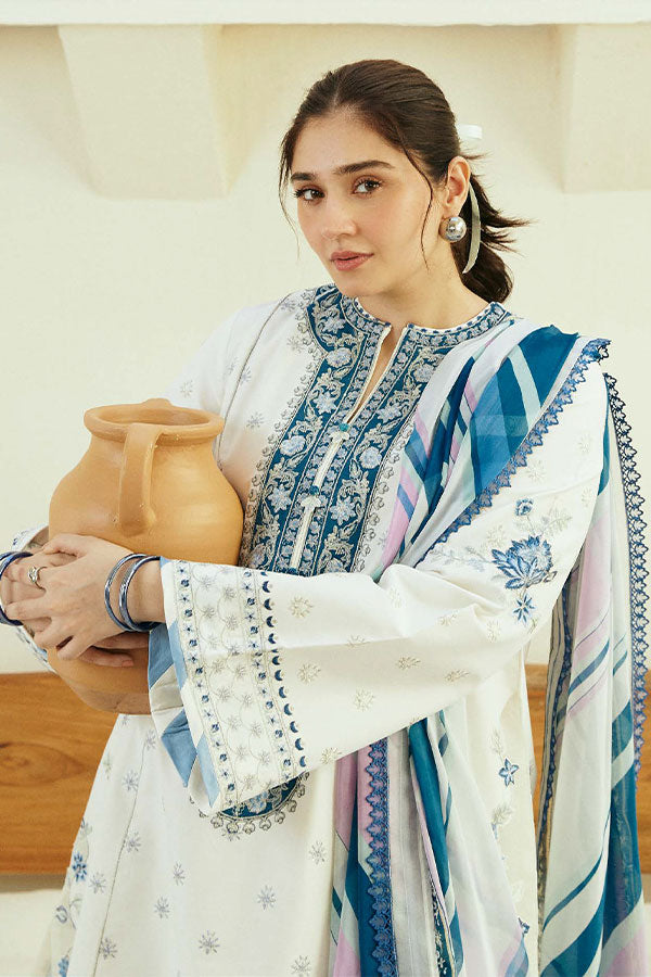 Coco By Zara Shahjahan Eid Edit'24 D#4(IVORY)