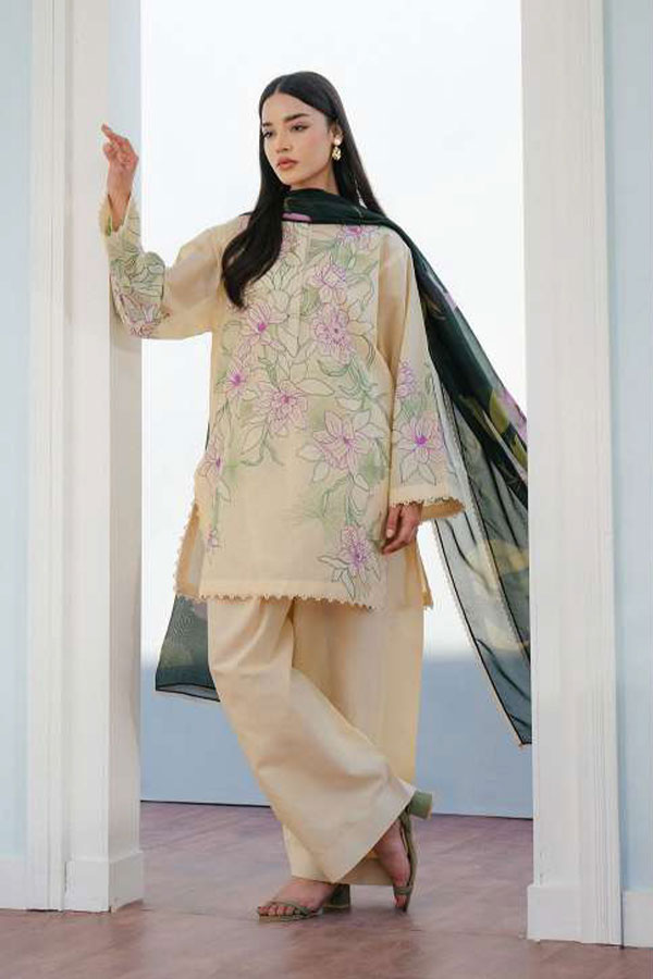 Coco by Zara Shahjahan Lawn`25 D#1-B