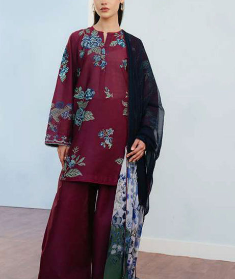 Coco by Zara Shahjahan Lawn`25 D#4-B