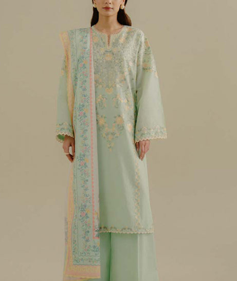 Coco By Zara Shahjahan Drop 2 Lawn`25 D#7A