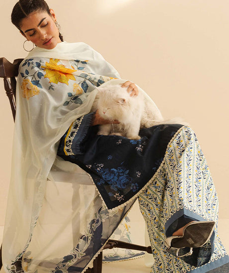Coco by zara shahjahan Prints'25 D#1-B (LEYA)