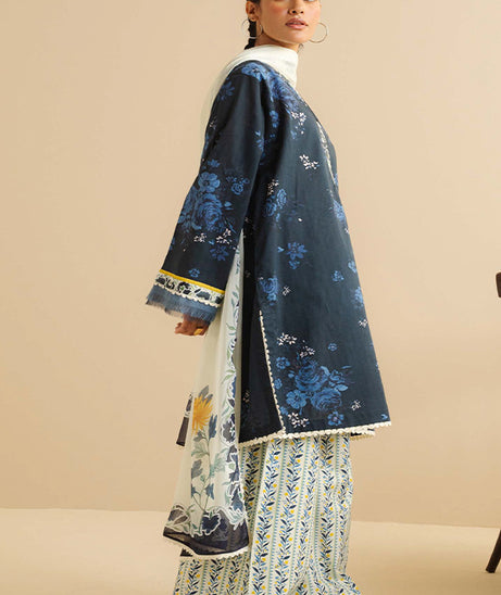 Coco by zara shahjahan Prints'25 D#1-B (LEYA)