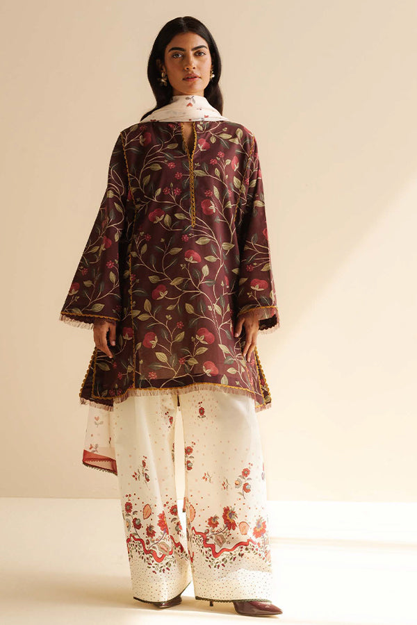 Coco by zara shahjahan Prints'25 D#7-A (REY)
