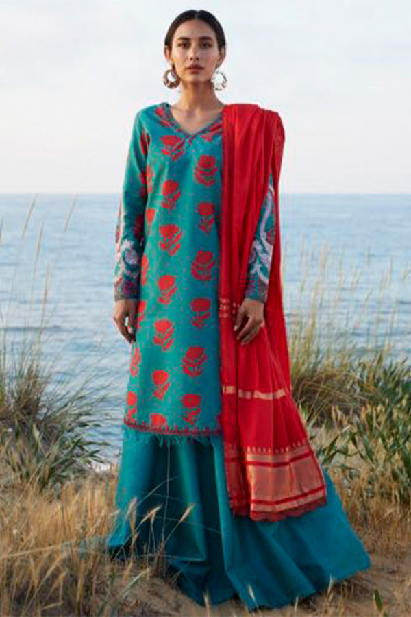Coco By Zara Shahjahan Luxury Lawn`21 D#2-B