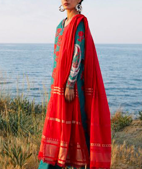 Coco By Zara Shahjahan Luxury Lawn`21 D#2-B