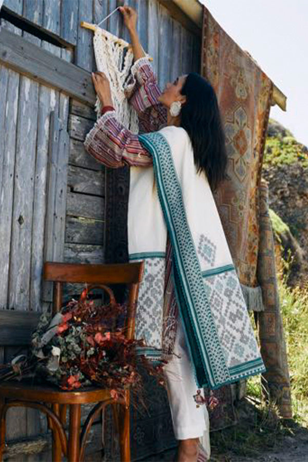 Coco By Zara Shahjahan Luxury Lawn`21 D#3-A