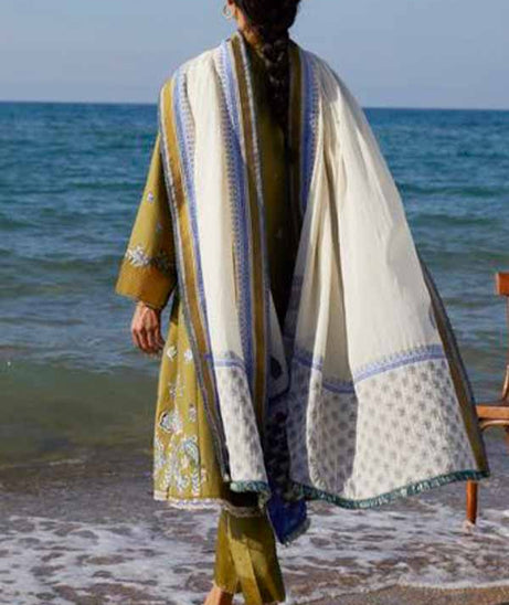 Coco By Zara Shahjahan Luxury Lawn`21 D#8-A