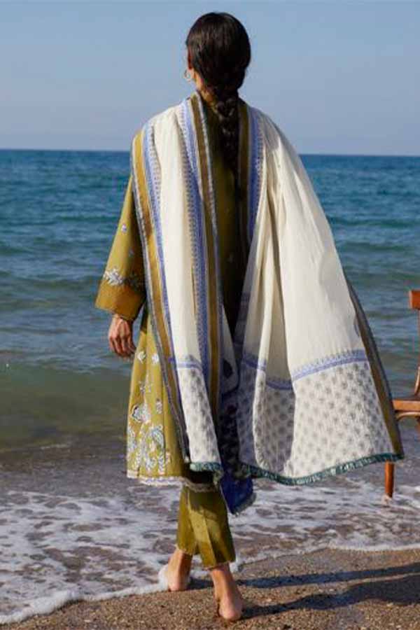 Coco By Zara Shahjahan Luxury Lawn`21 D#8-A