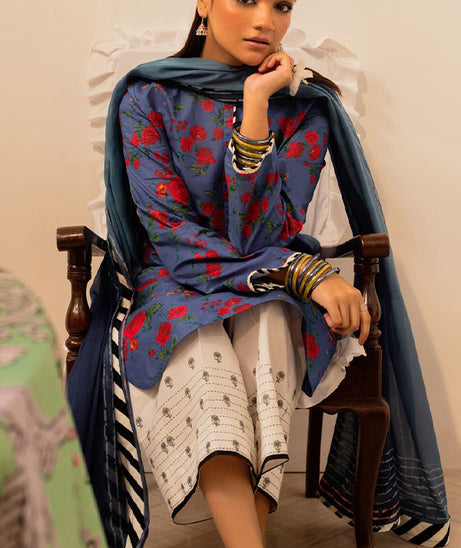 Coco Prints By Zara ShahJahan'24 D#01 BULBUL