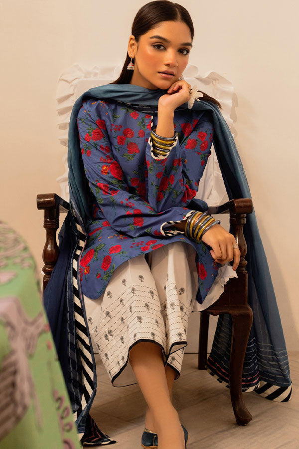 Coco Prints By Zara ShahJahan'24 D#01 BULBUL