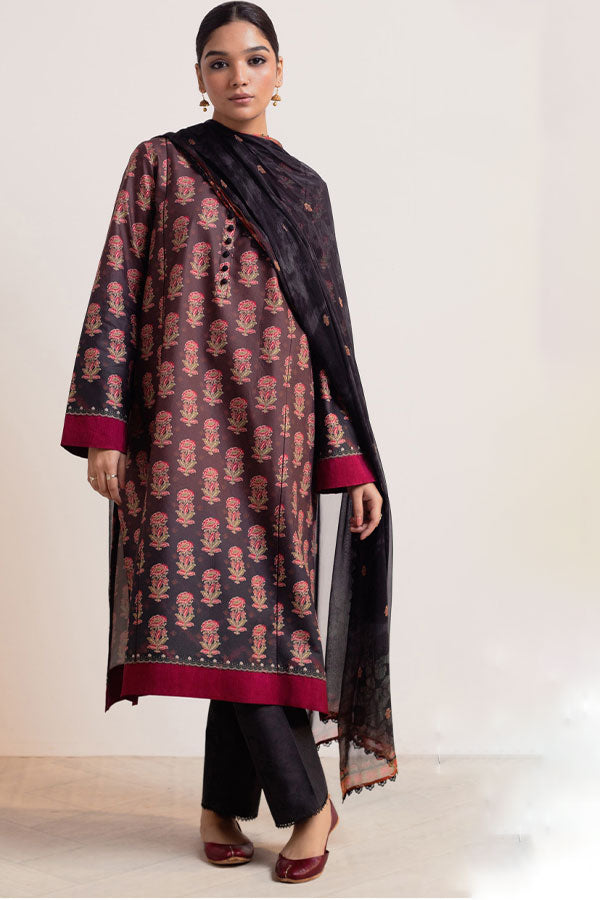 Coco Prints By Zara ShahJahan'24 D#09 SURKH